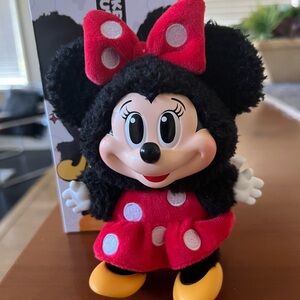 SALE!!!❤️💛🖤 Popmart Mickey Family Cute Together Minnie Mouse Plush keychain